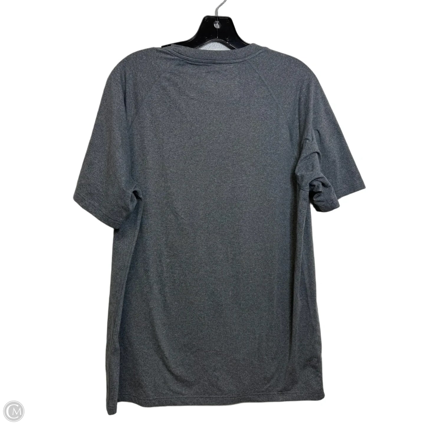 Top short Sleeve Basic By Eddie Bauer In Grey, Size: M