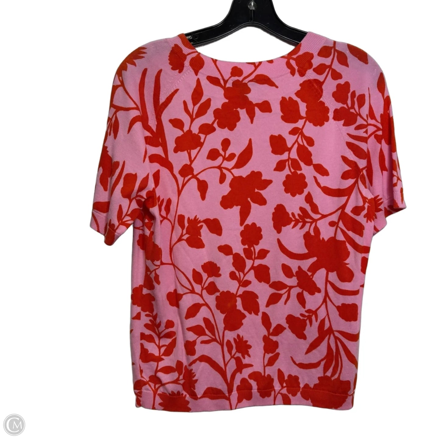 Top Short Sleeve By Talbots In Pink, Size: M