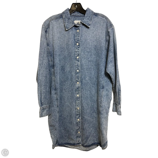 Jacket Denim By Universal Thread In Blue Denim, Size: M