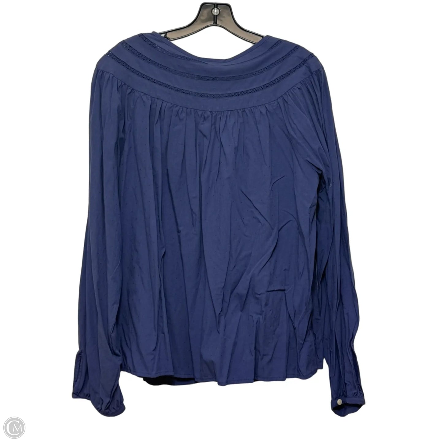 Top Long Sleeve Basic By Universal Thread In Purple, Size: Xl