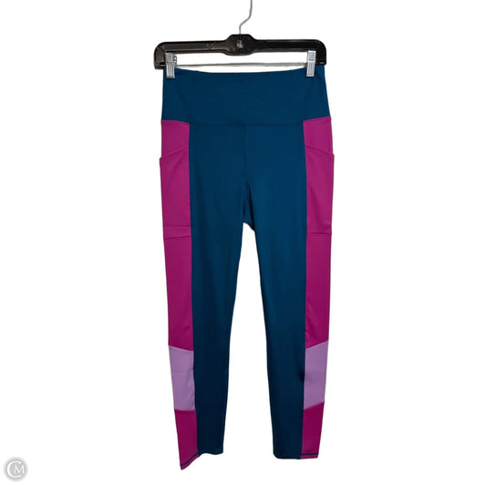 Athletic Leggings By Lou And Grey In Aqua, Size: M
