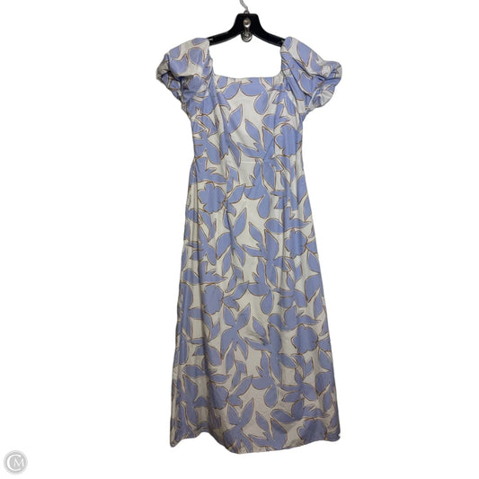 Dress Casual Maxi By A New Day In Purple & White, Size: Xs