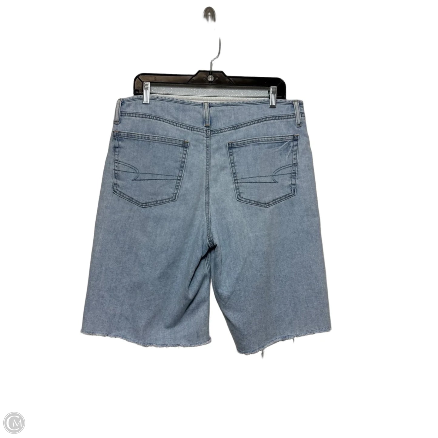 Shorts By American Eagle In Blue Denim, Size: 8