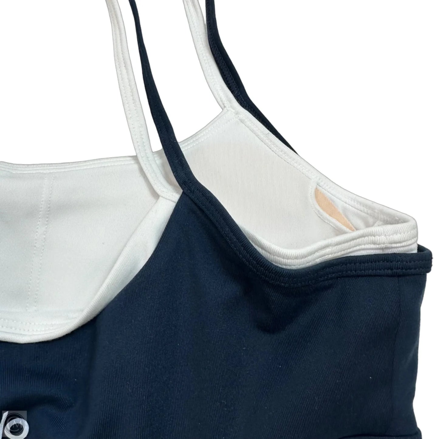 AIRBRUSH DOUBLE UP BRA Athletic Bra By Alo In Navy, Size: M