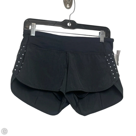 Athletic Shorts By Lululemon In Black, Size: 4