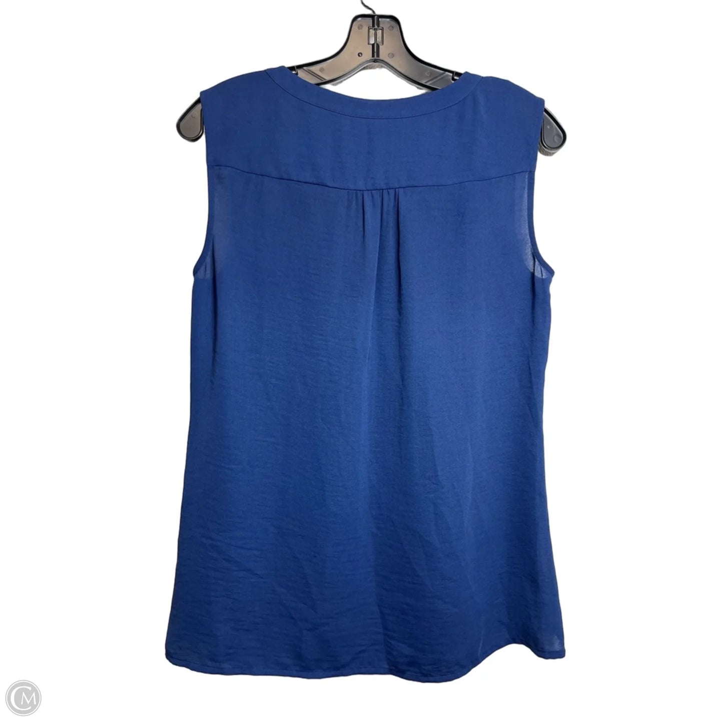 Top Sleeveless By Banana Republic In Navy, Size: 4