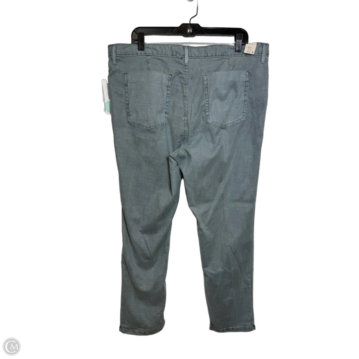 Pants Cropped By Cosmic Blue Love In Blue, Size: 16