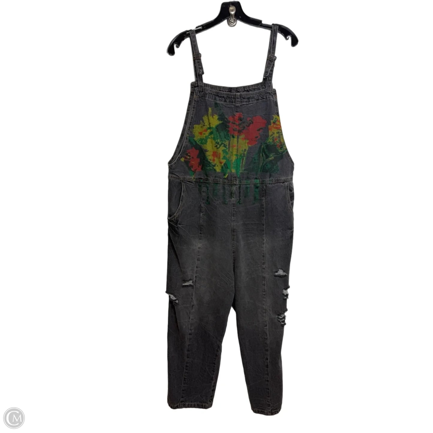 Overalls By Clothes Mentor In Grey, Size: Osfm