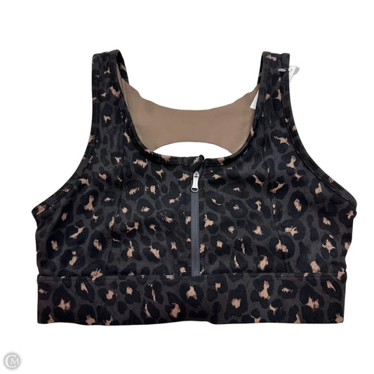 Athletic Bra By Varley In Black & Brown, Size: S