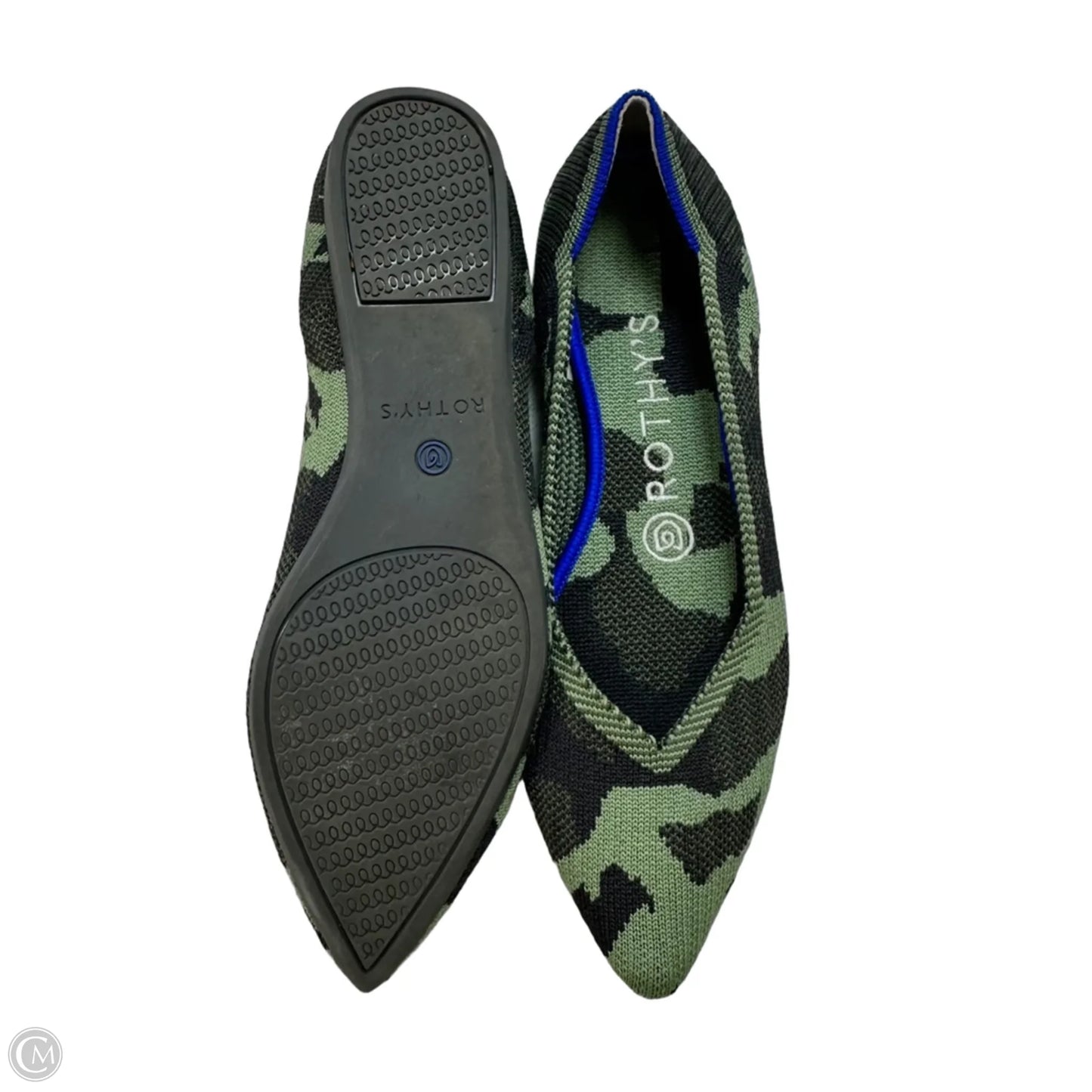 Shoes Flats By Rothys In Camouflage Print, Size: 6