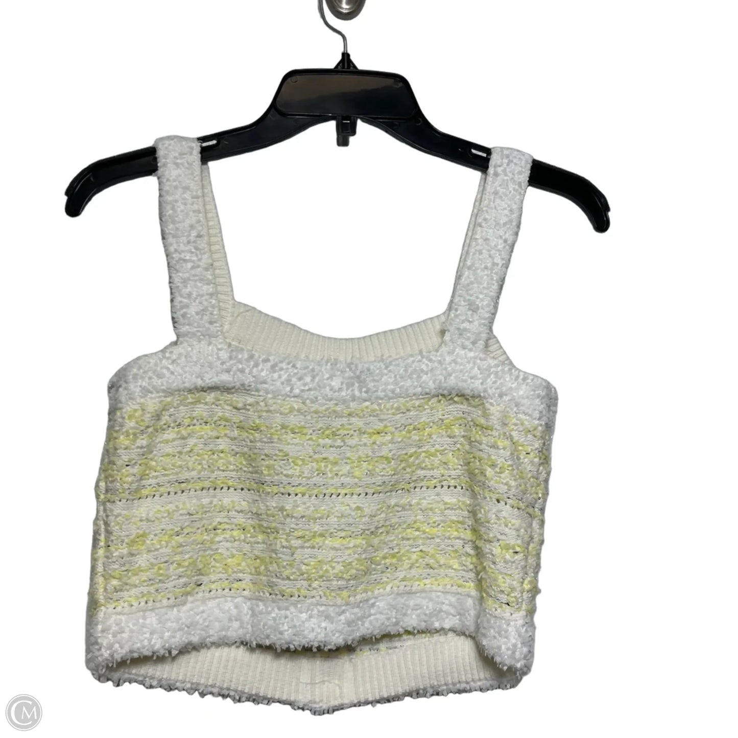 Top Sleeveless By Benaar In Yellow, Size: M