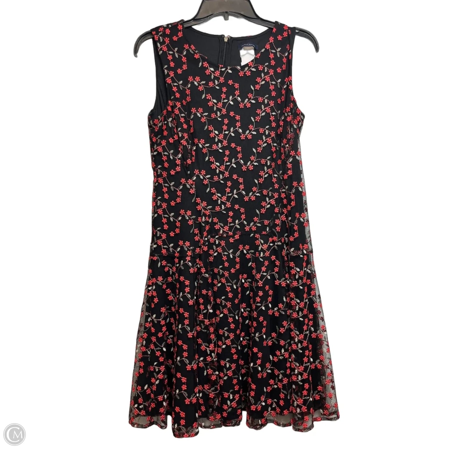 Dress Casual Short By Tommy Hilfiger In Black & Red, Size: 8