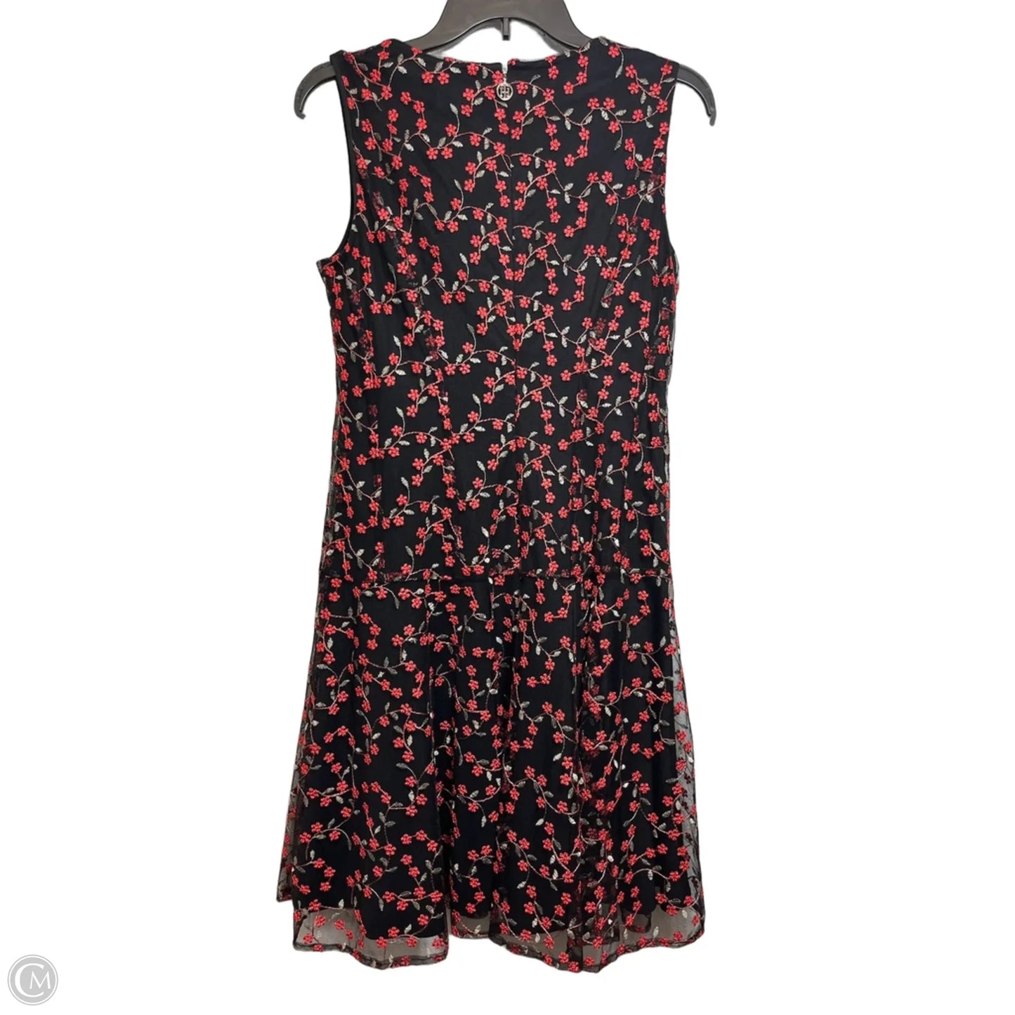 Dress Casual Short By Tommy Hilfiger In Black & Red, Size: 8