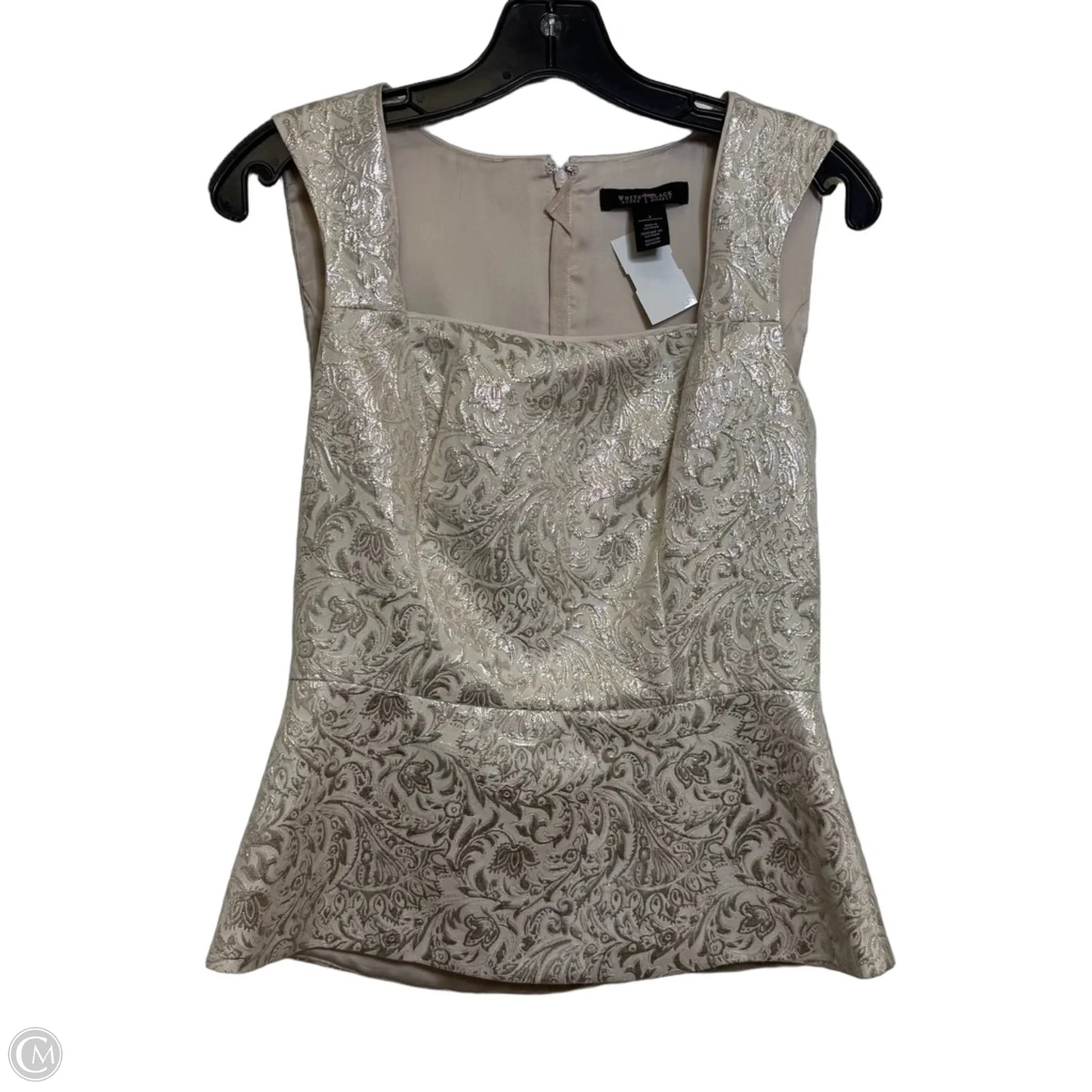 Top Sleeveless By White House Black Market In Beige, Size: 2