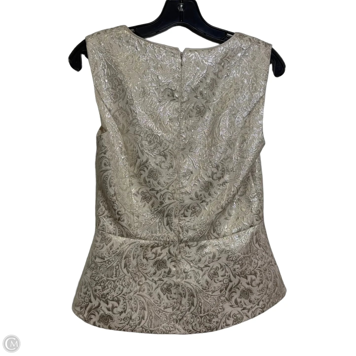 Top Sleeveless By White House Black Market In Beige, Size: 2