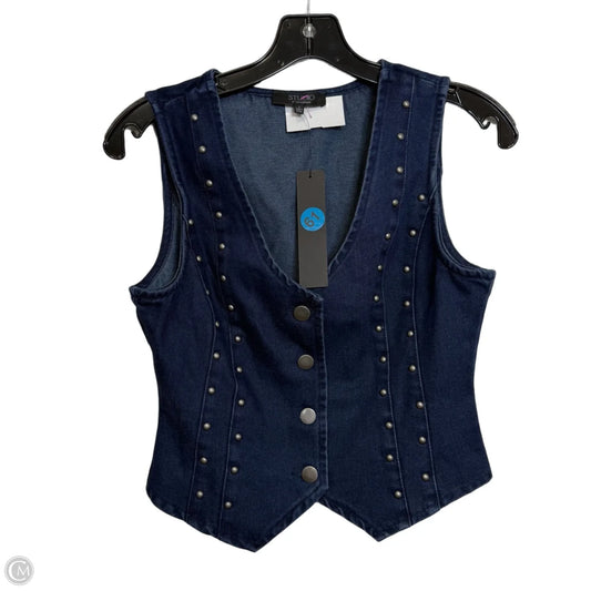 Vest Other By Studio In Blue Denim, Size: S