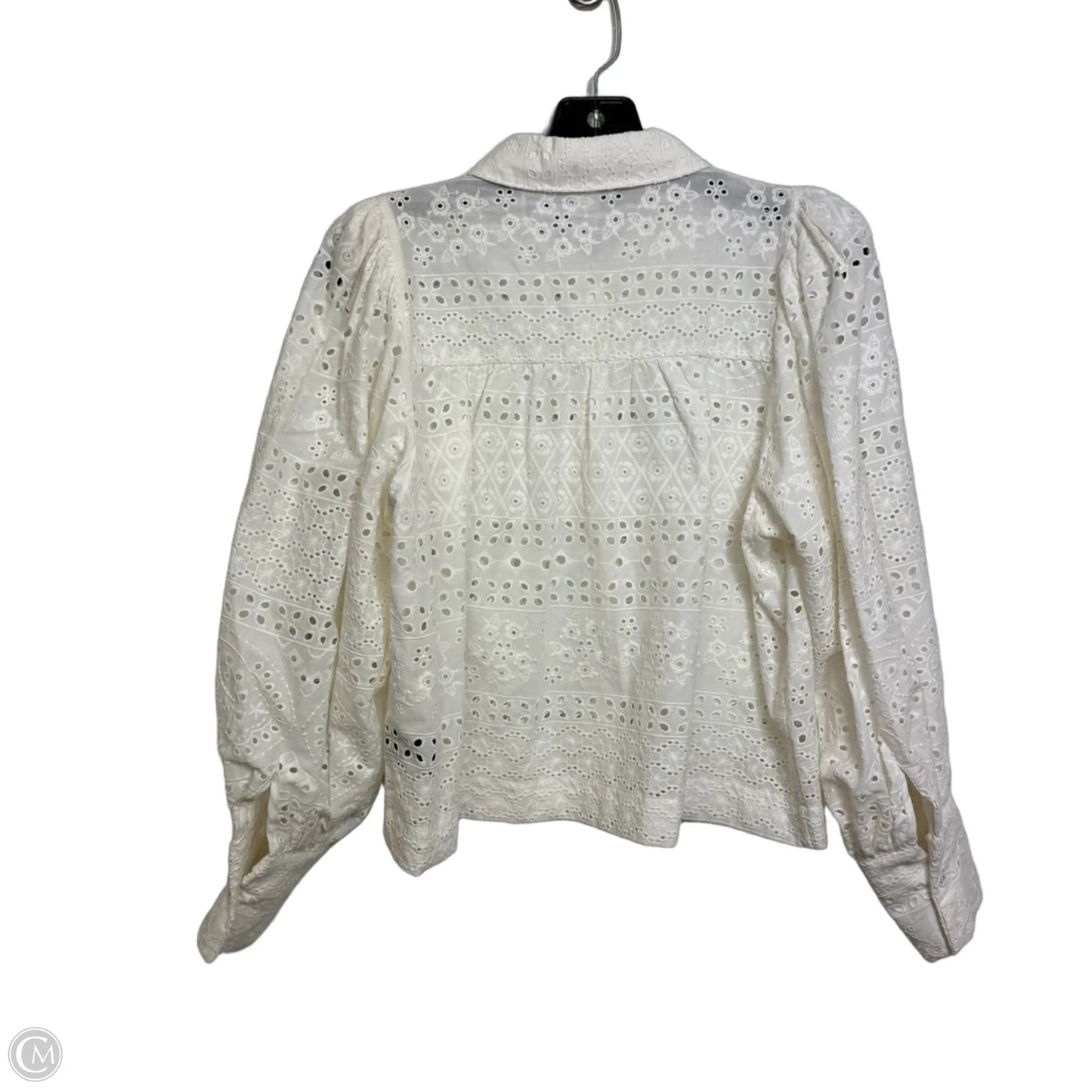 Top Long Sleeve By House Of Harlow In White, Size: Xs