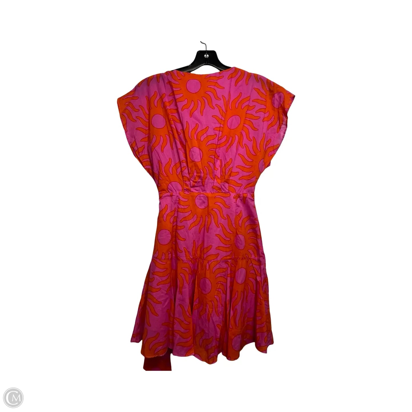 Dress Casual Short By Clothes Mentor In Orange & Pink, Size: Xs