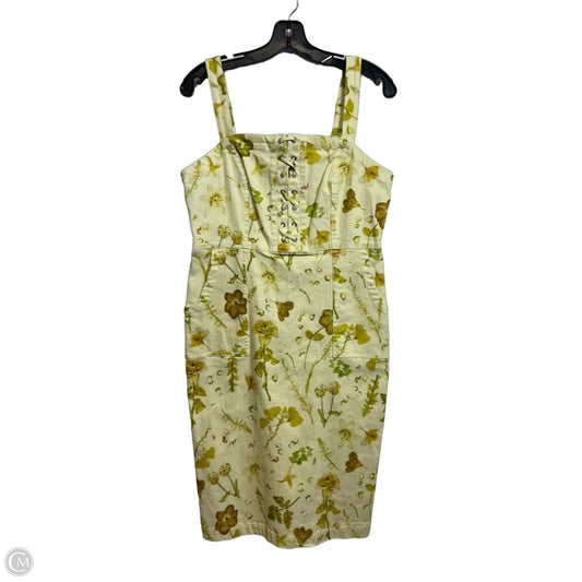 Dress Casual Short By Inc In Yellow, Size: 10