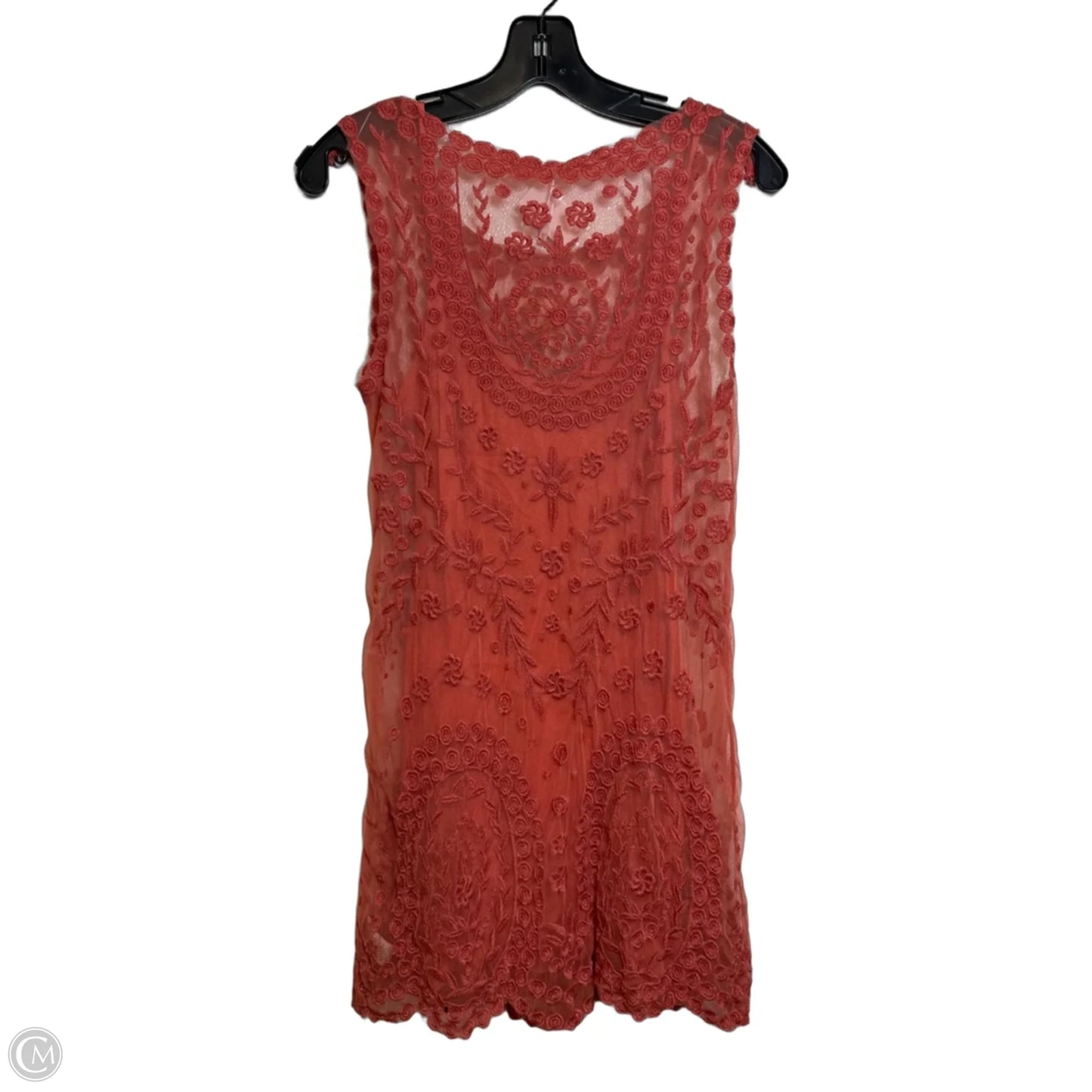 Dress Short By Free People In Coral, Size: Xs