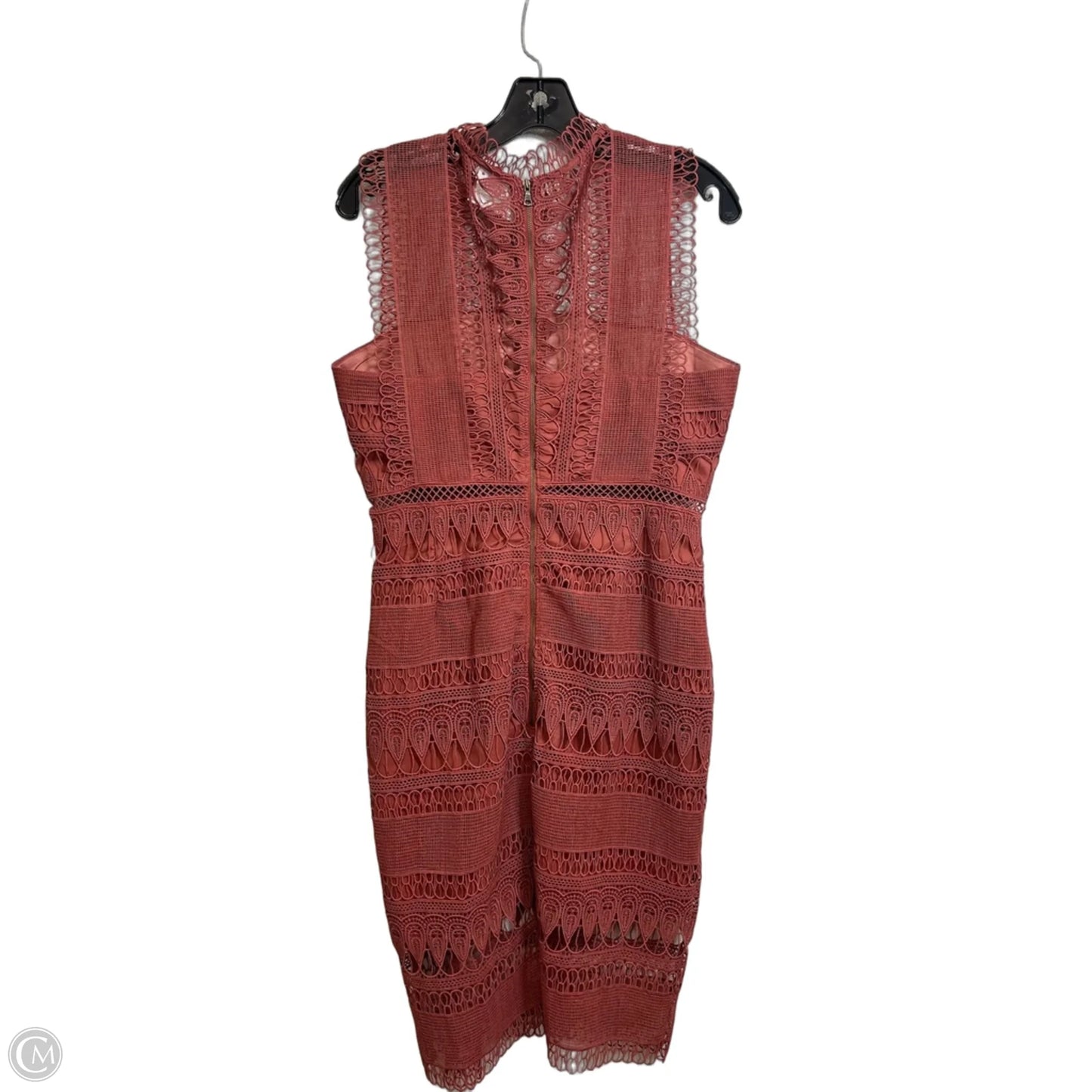 Dress Casual Midi By Bardot In Orange, Size: 8