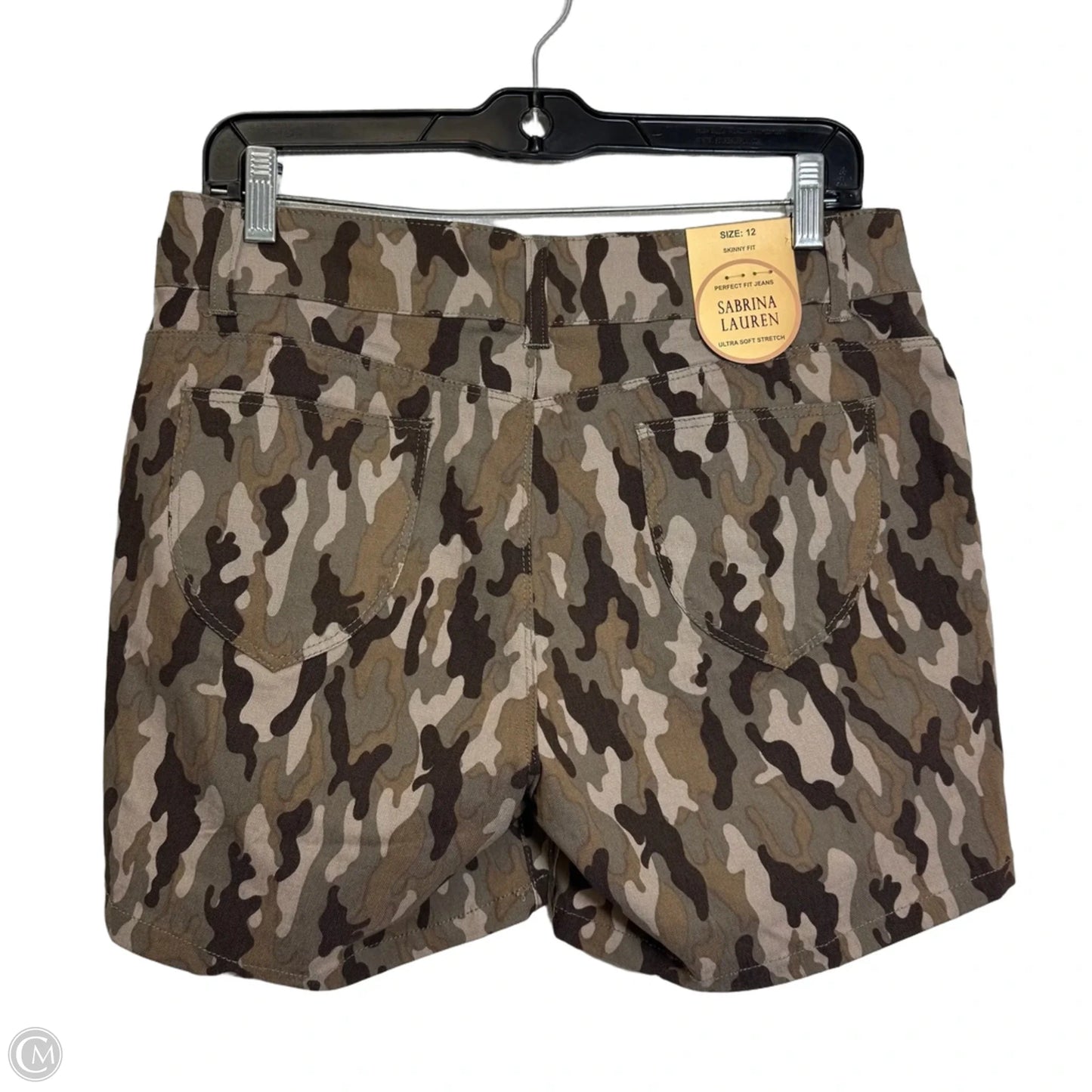 Shorts By Clothes Mentor In Camouflage Print, Size: 12