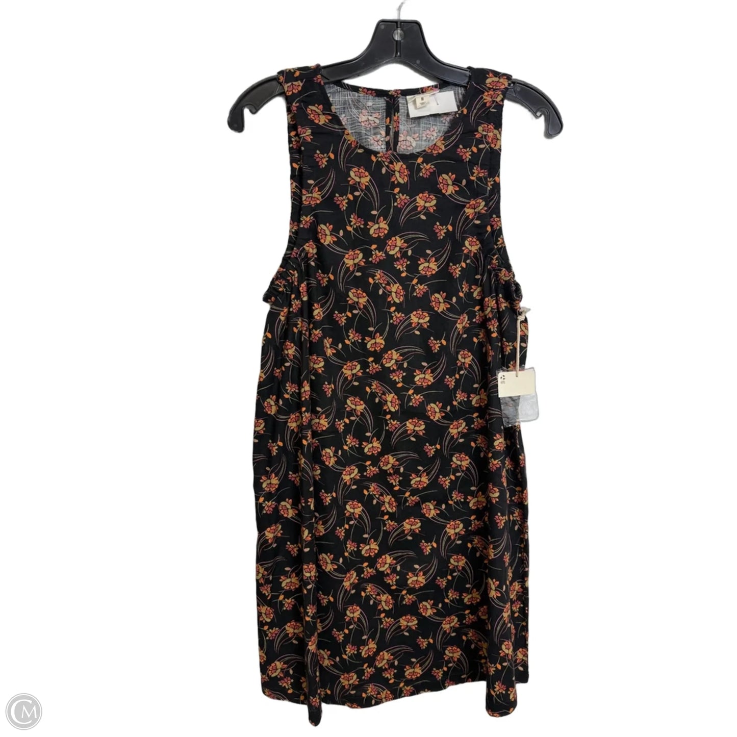 Dress Casual Short By Ana In Black & Cream, Size: M
