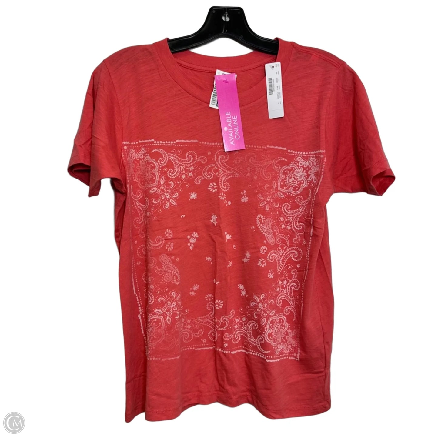 Top Short Sleeve Basic By J. Crew In Red, Size: S