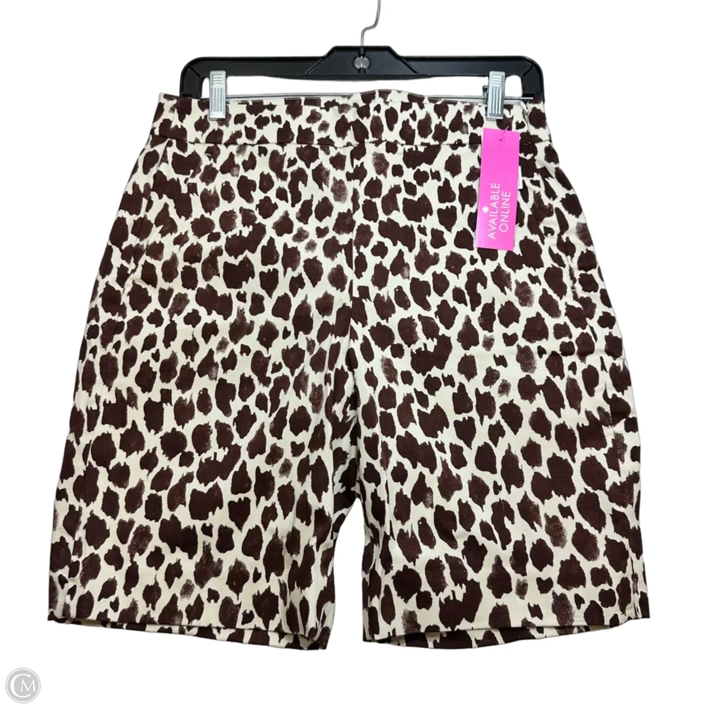 Shorts By J. Crew In Animal Print, Size: 4