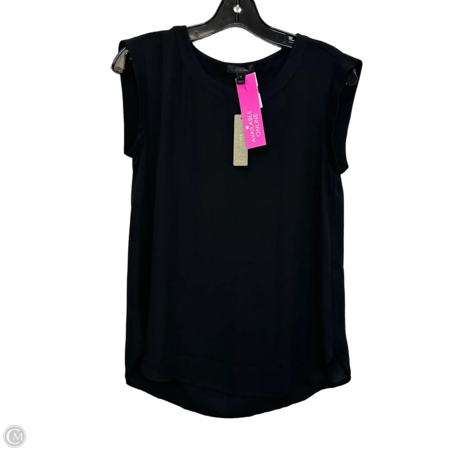 Top Short Sleeve By J. Crew In Black, Size: 0