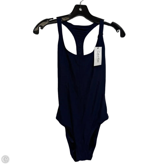 Swimsuit By Calvin Klein In Navy, Size: 8