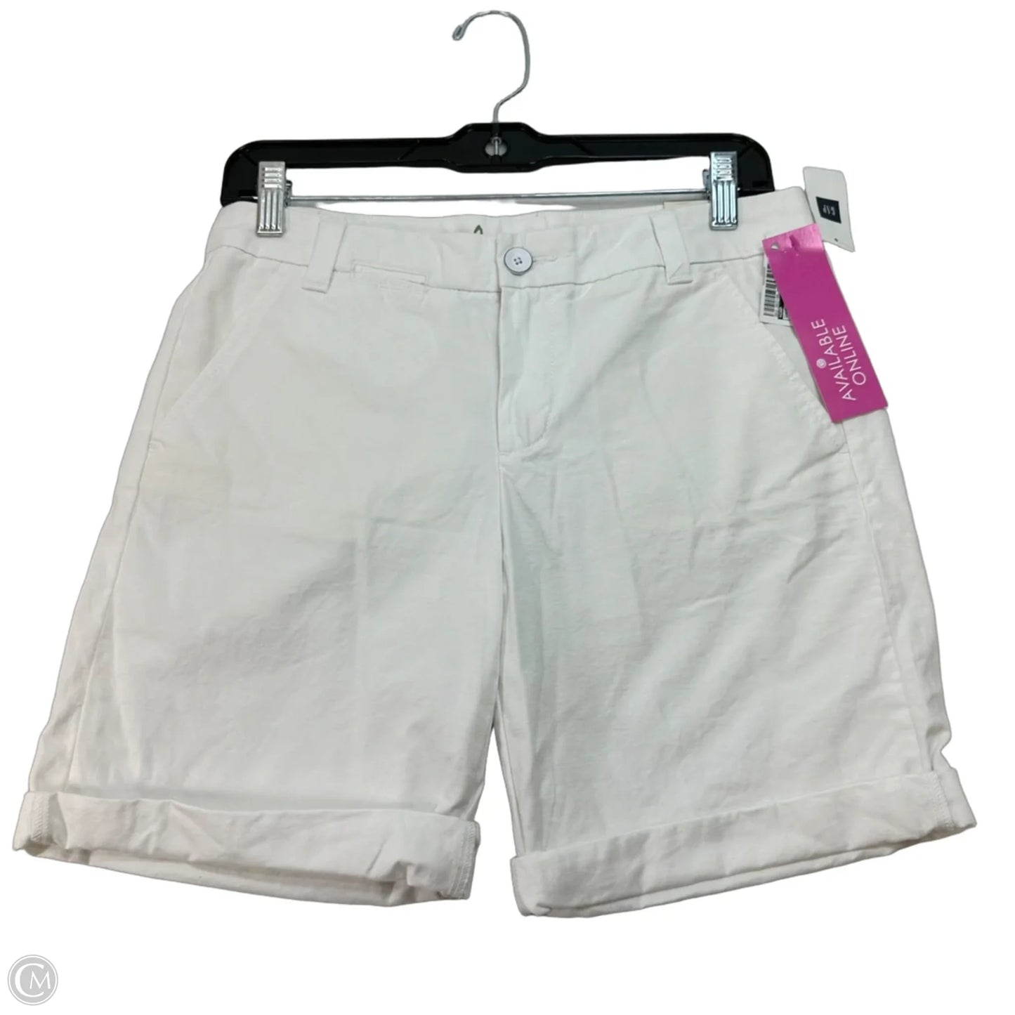 Shorts By Gap In White, Size: 0