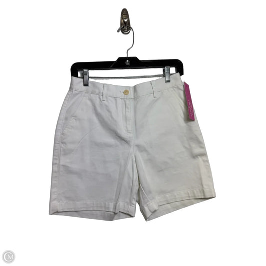 Shorts By Lauren By Ralph Lauren In White, Size: 2p