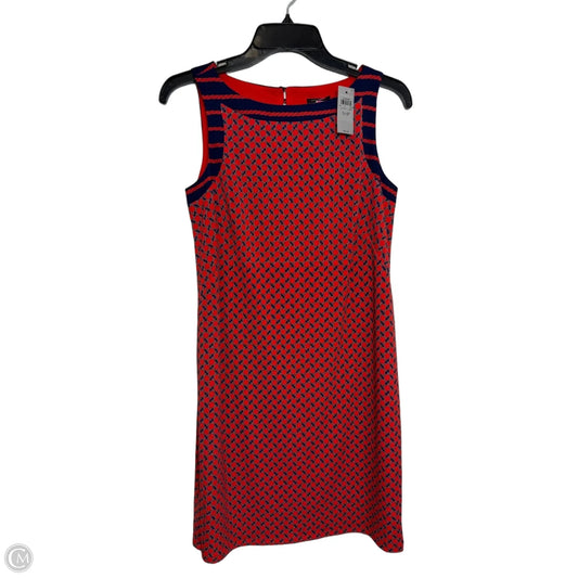 Dress Party Short By Ann Taylor In Red, Size: Xsp