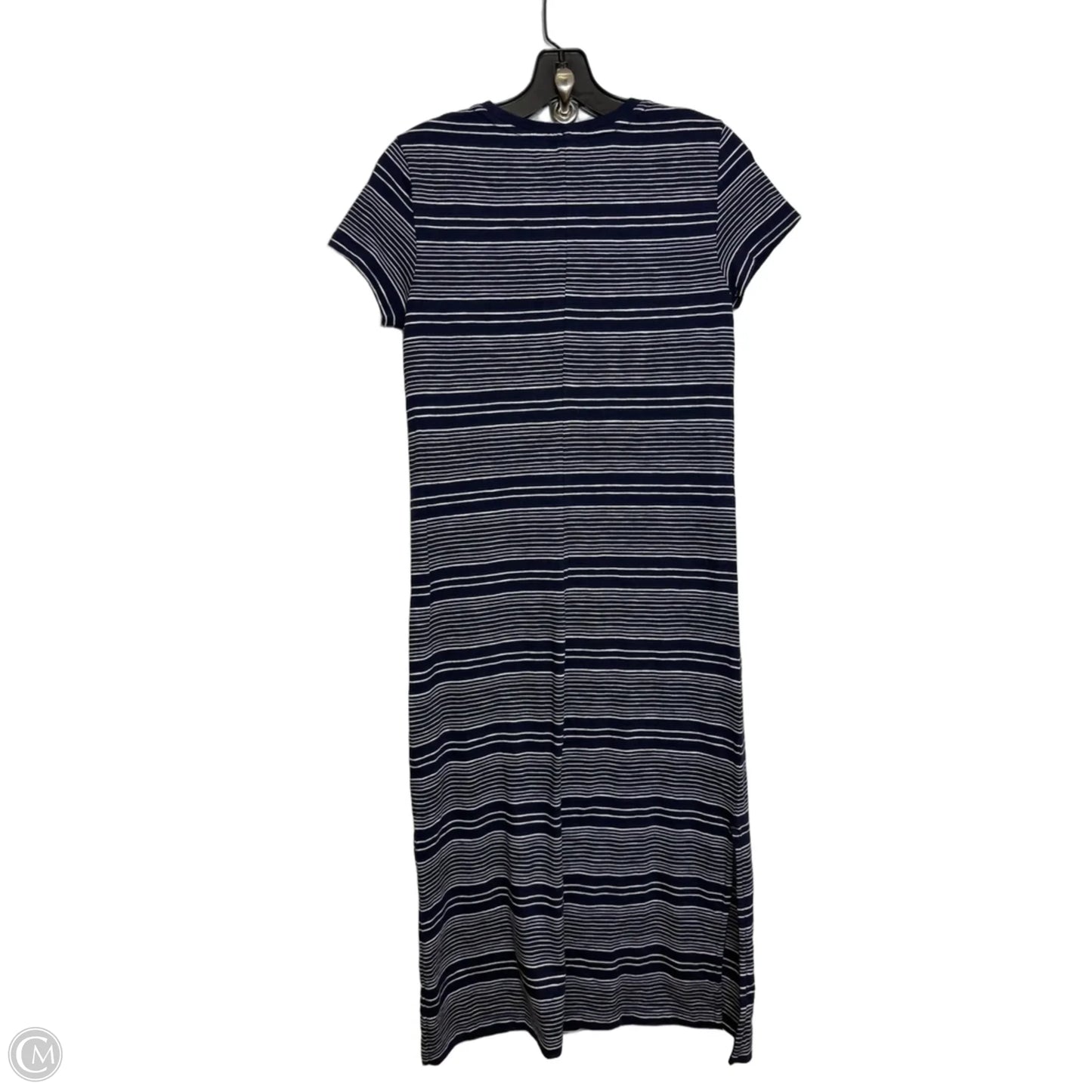 Dress Casual Midi By Gap In Striped Pattern, Size: Xs