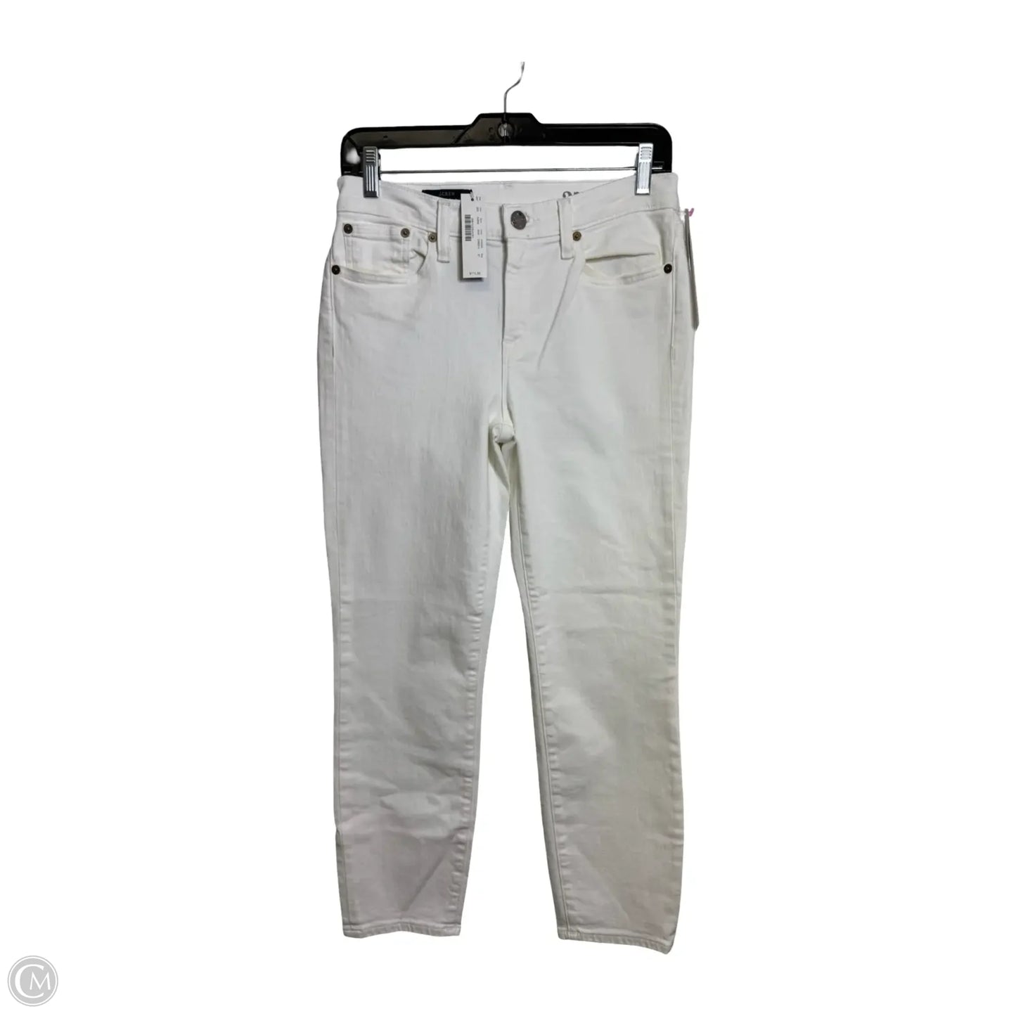 Jeans Cropped By J. Crew In White, Size: 4