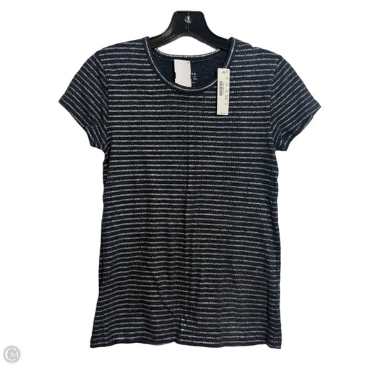 Top Short Sleeve Basic By J. Crew In Blue, Size: Xs