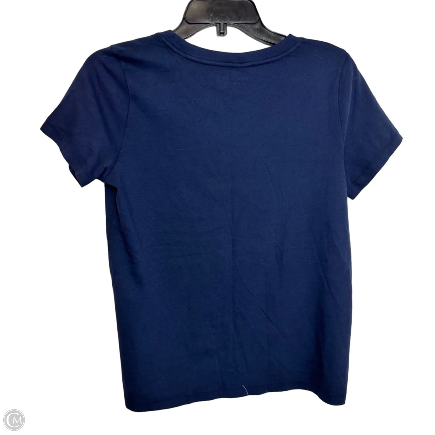 Top Short Sleeve Basic By J. Crew In Navy, Size: S
