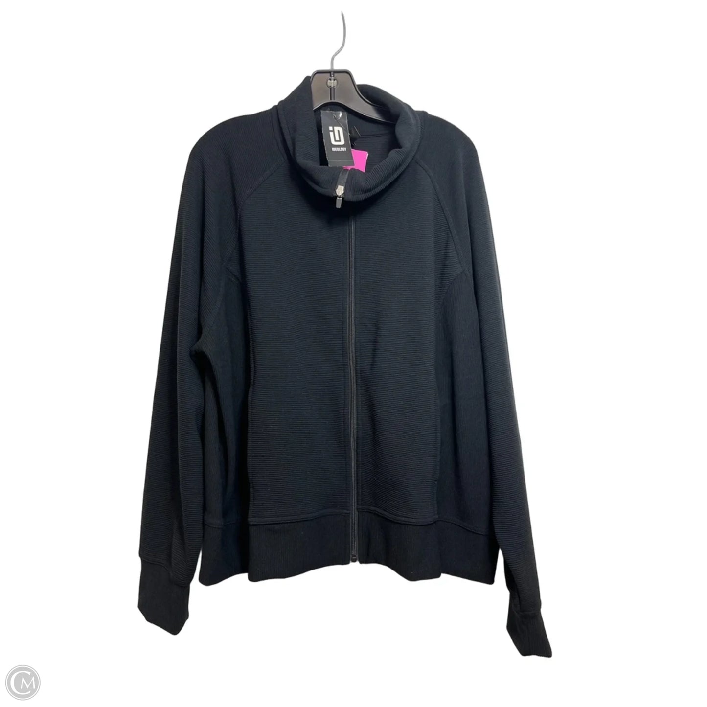 Athletic Jacket By Ideology In Black, Size: Xxl