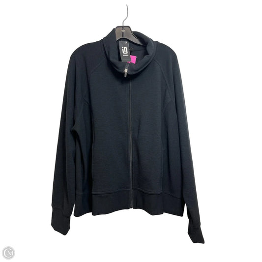 Athletic Jacket By Ideology In Black, Size: Xxl
