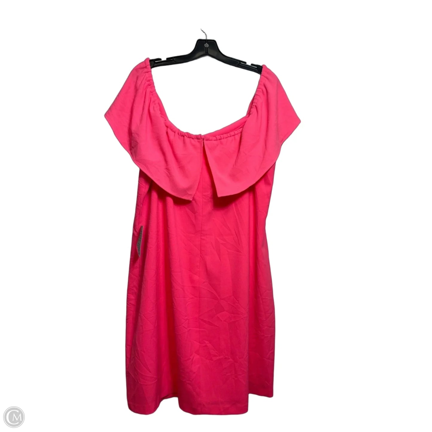 Dress Casual Short By Clothes Mentor In Pink, Size: Xxl