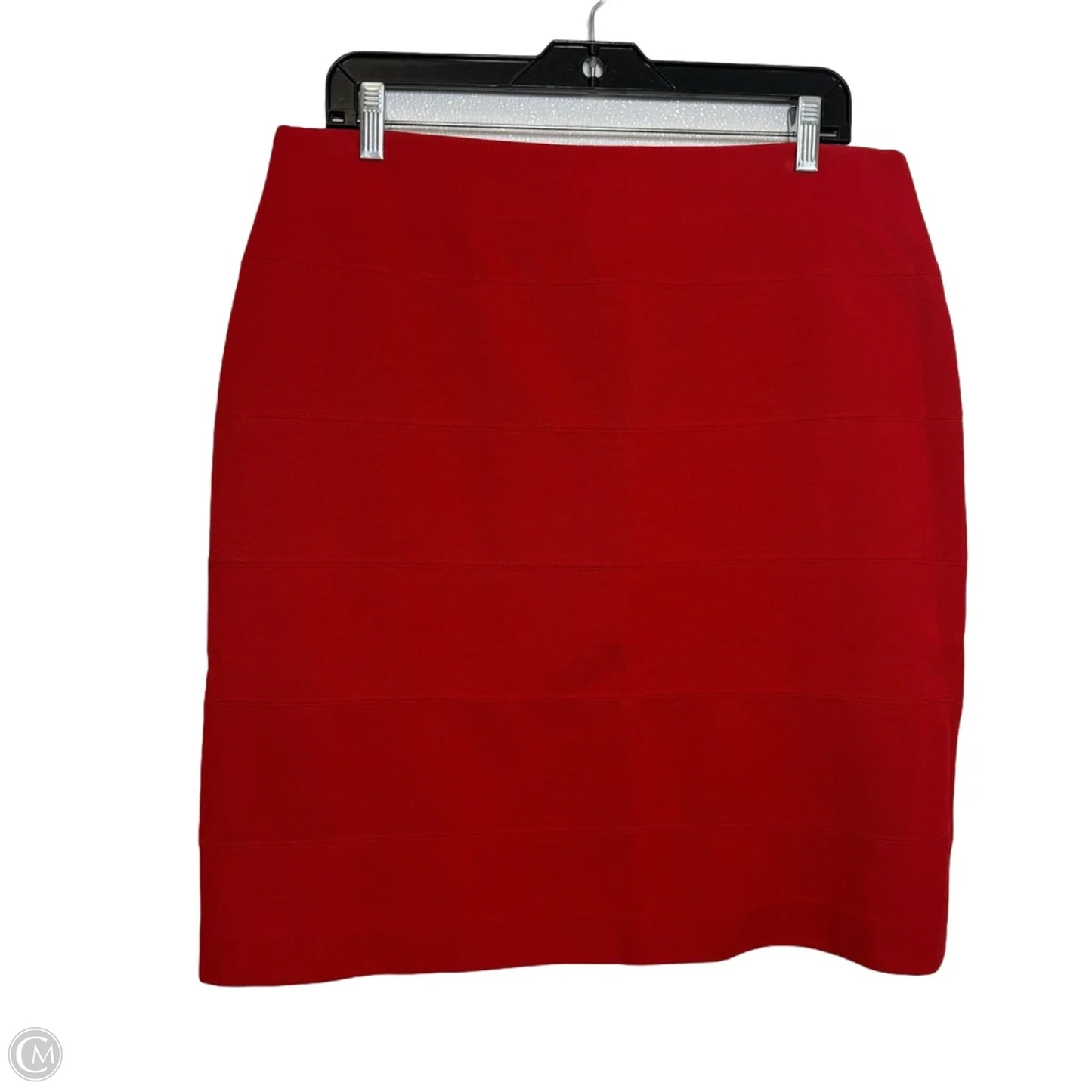 Skirt Midi By Alfani In Red, Size: L