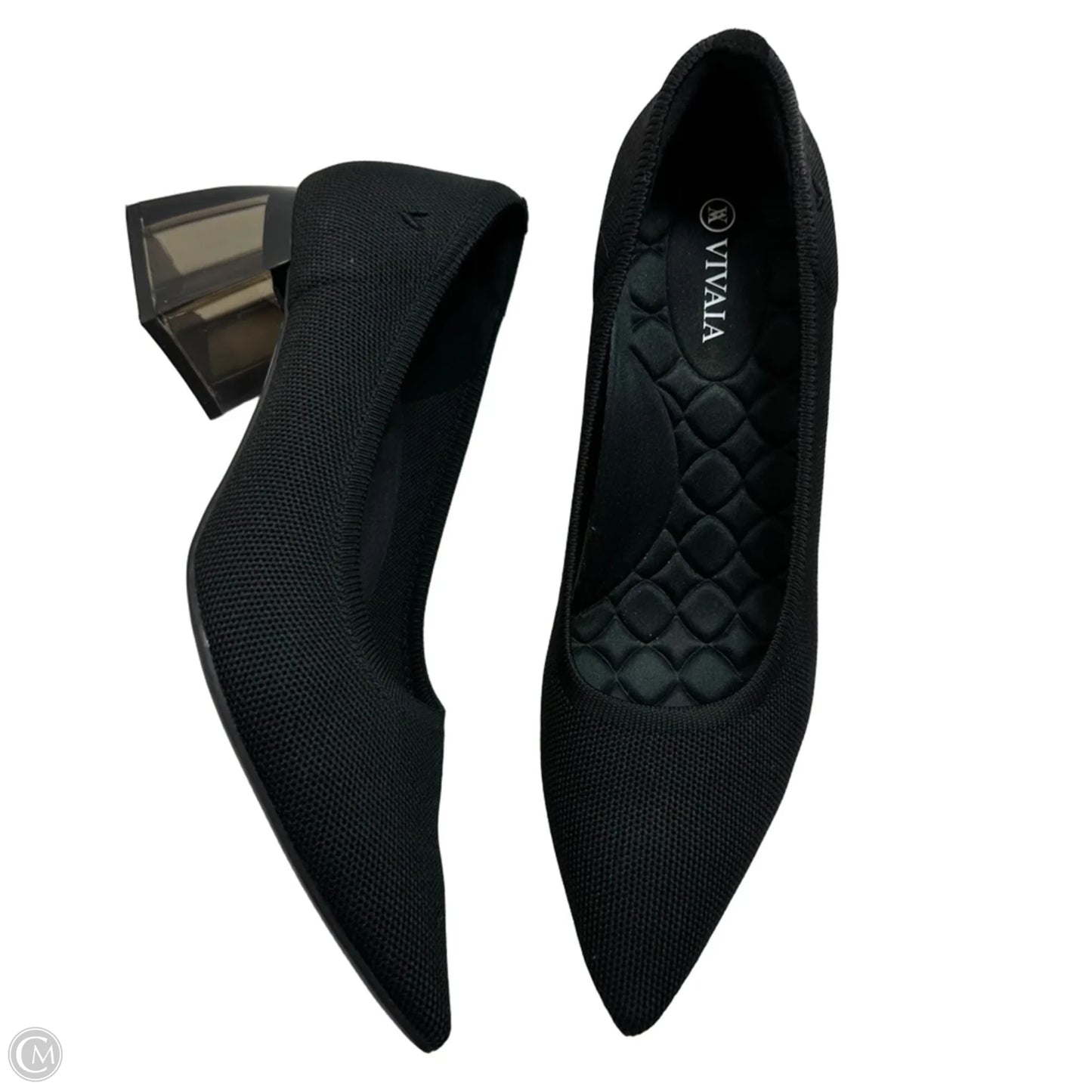 Shoes Heels Block By Vivaia In Black, Size: 9.5