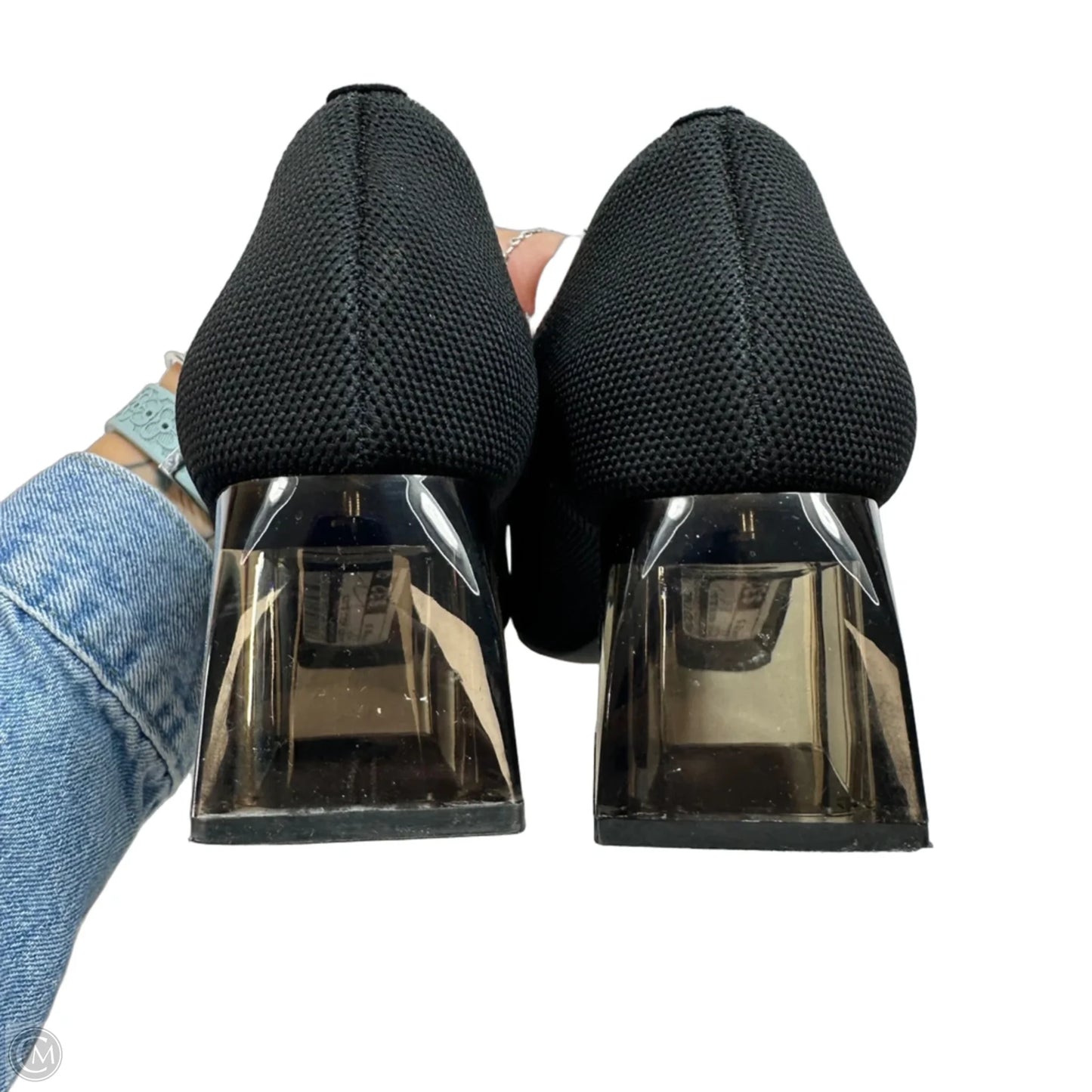 Shoes Heels Block By Vivaia In Black, Size: 9.5