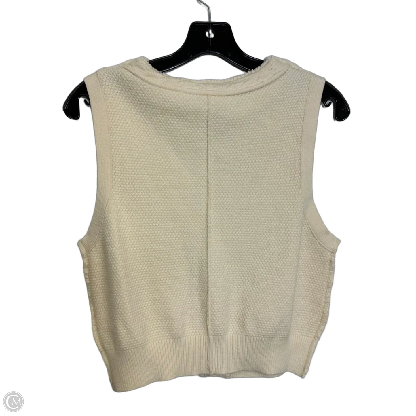 Vest Sweater By Free People In Beige, Size: L