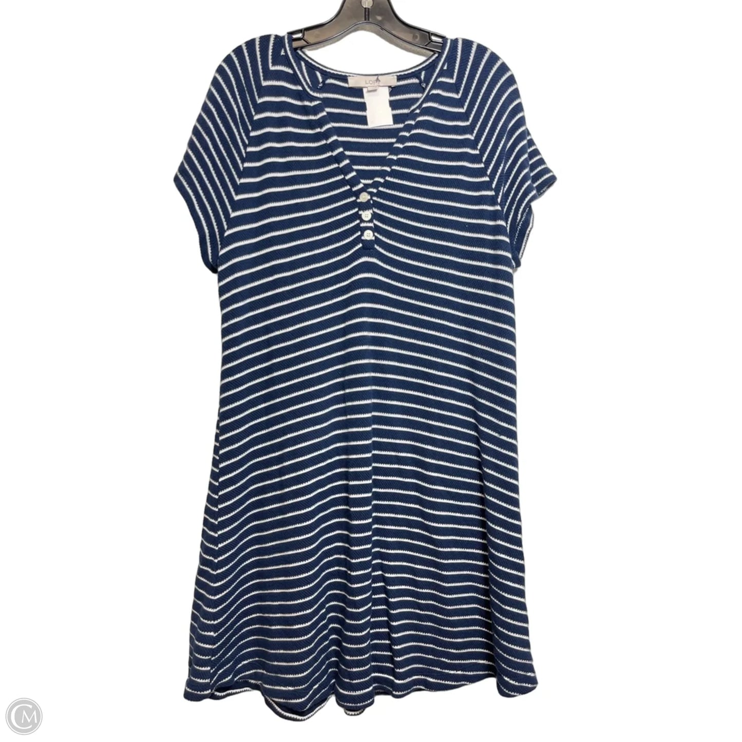 Dress Casual Short By Loft In Navy, Size: L