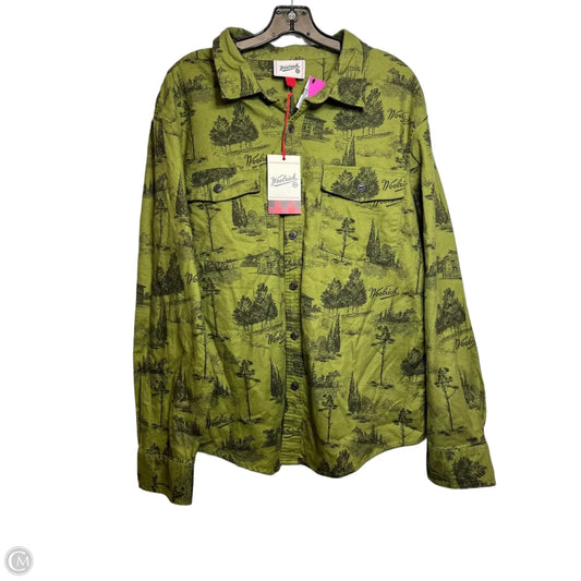 Top Long Sleeve By Target-designer In Green, Size: M
