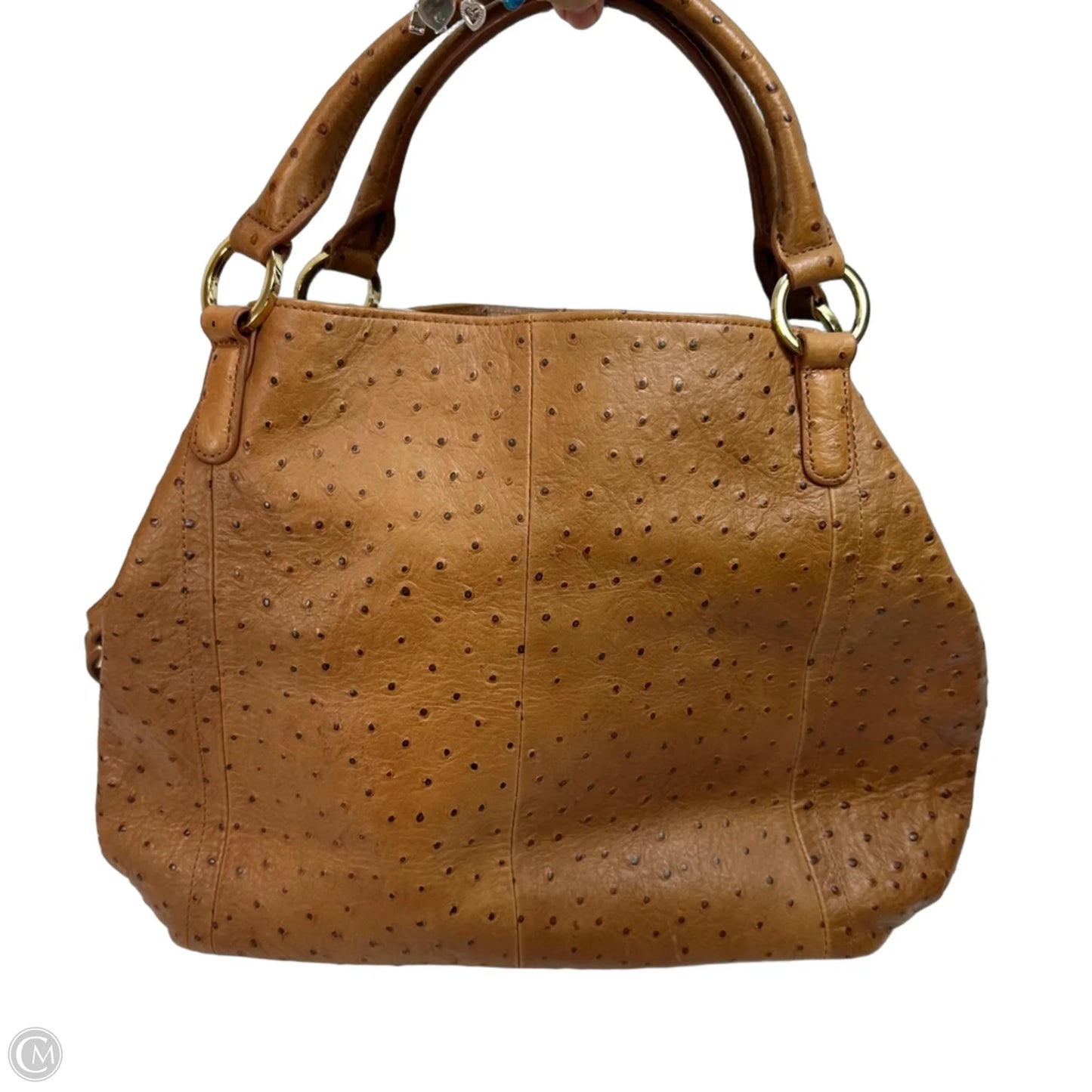 Handbag Leather By GILI, Size: Medium