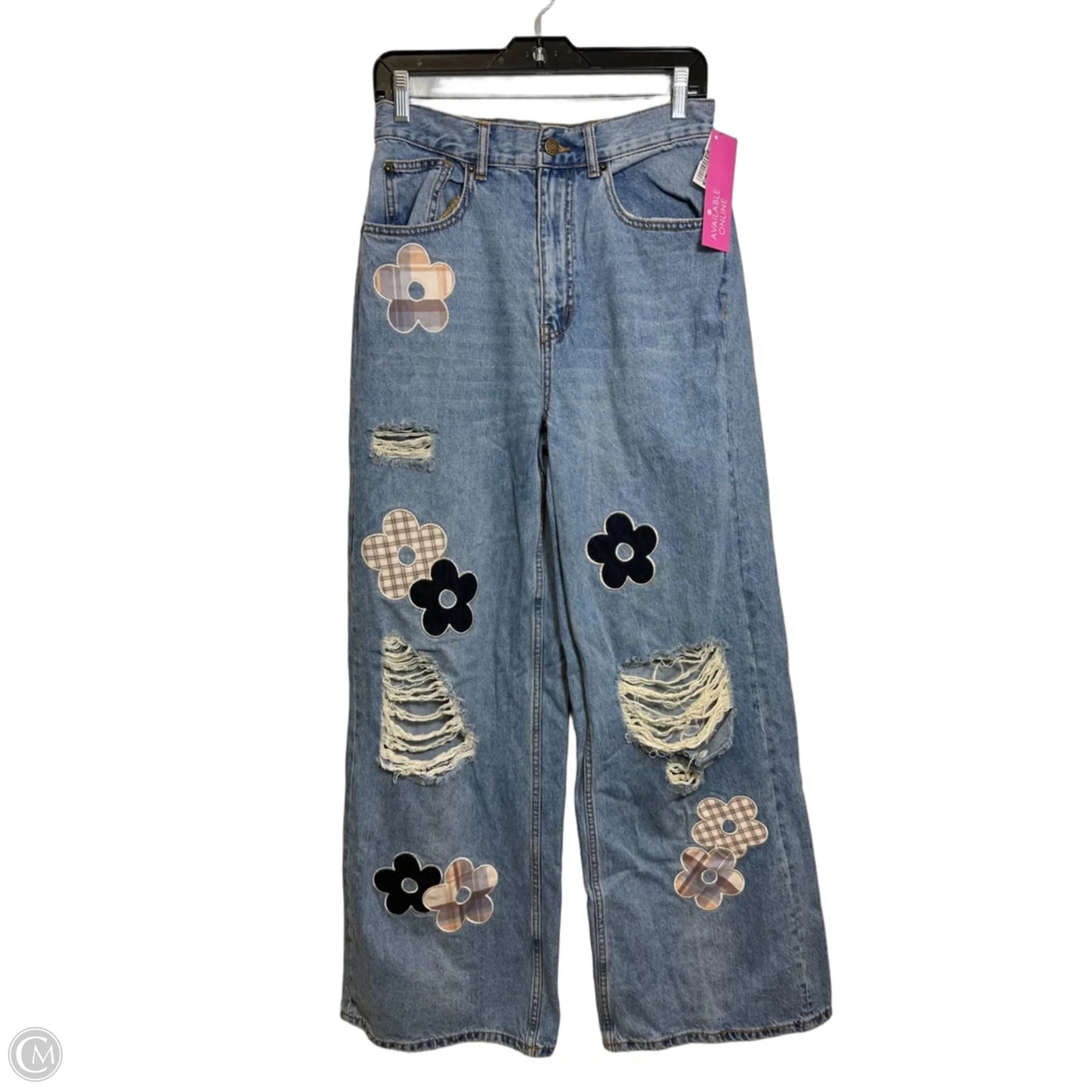 Jeans Boot Cut By Bdg In Blue Denim, Size: 4