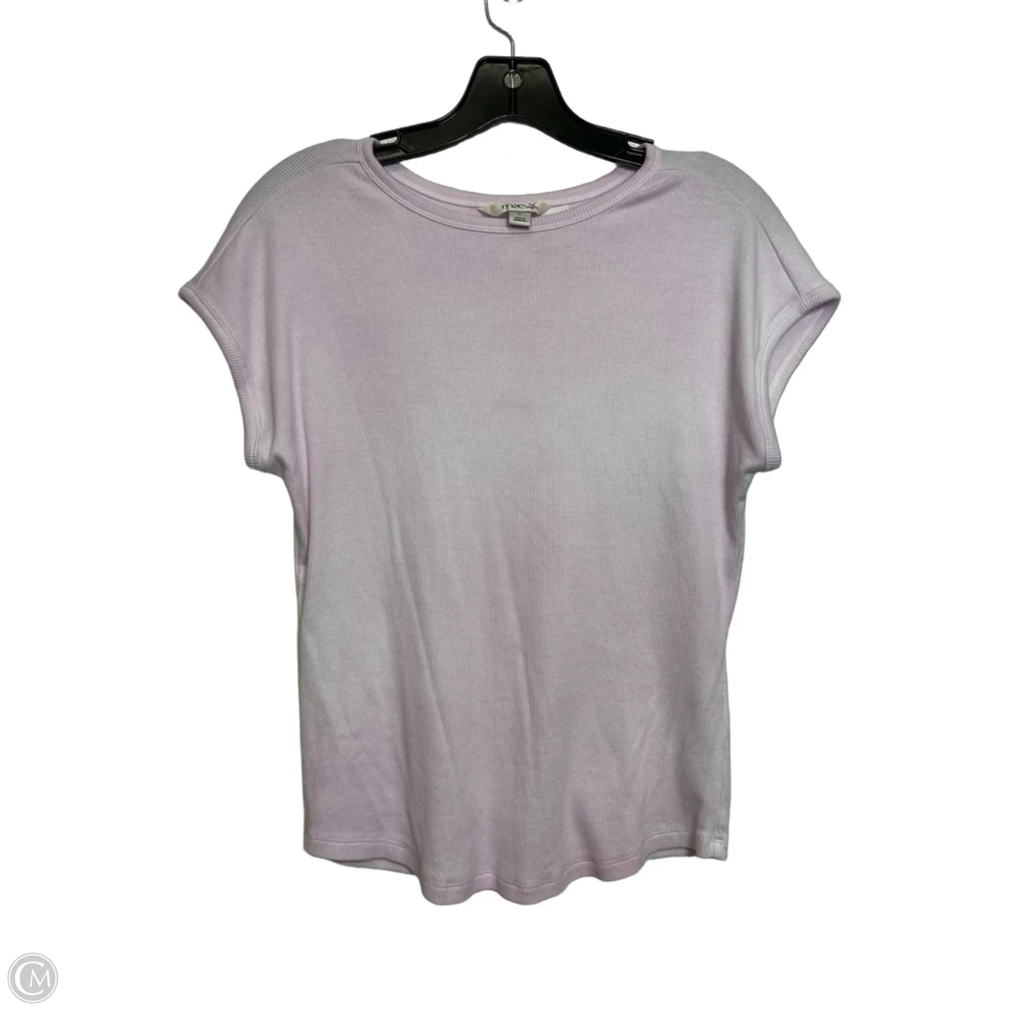 Top Short Sleeve By Maeve In Pink, Size: Xl